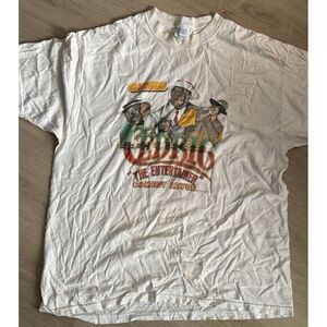 Vintage 2001 Cedric The Entertainer Tour‎ T Shirt XL Goat Extremely Rare